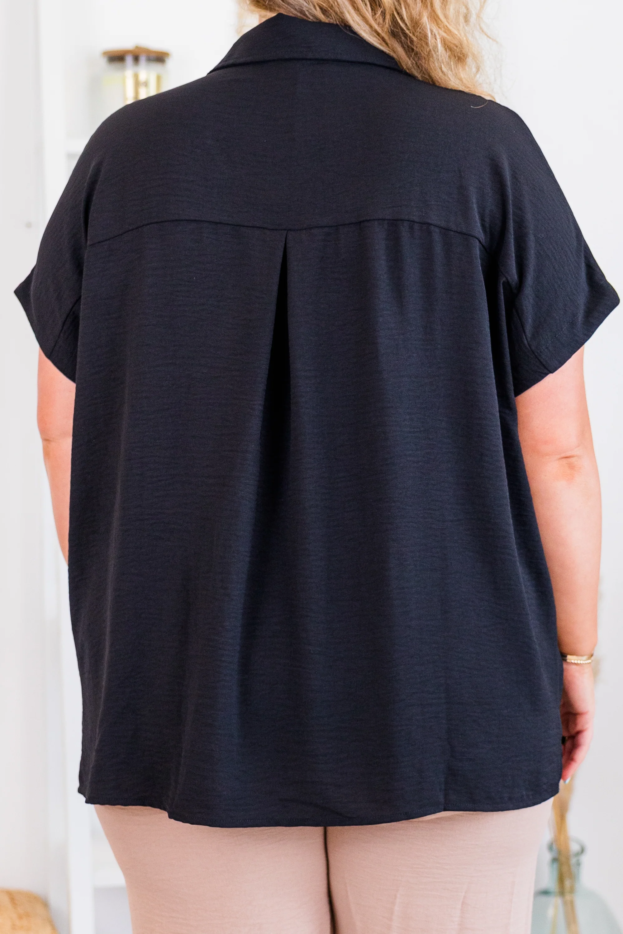 Working For Me Top, Black - Image 6