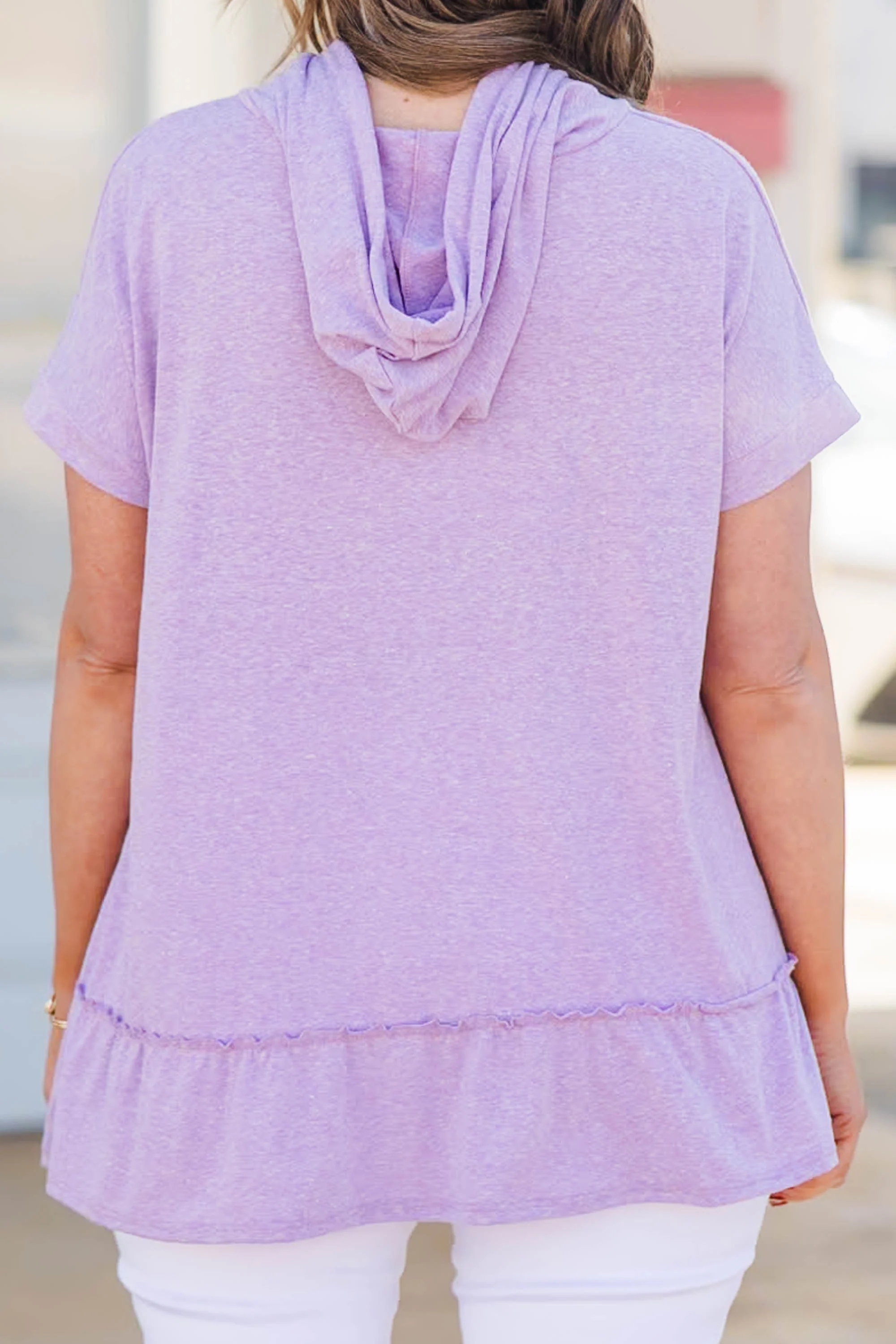 Would You Rather Hoodie, Lilac - Image 6