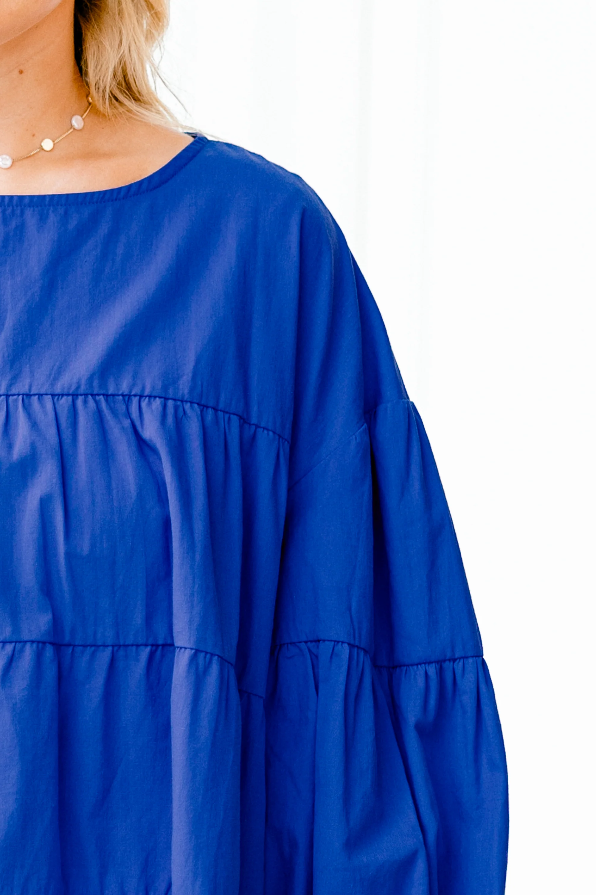 You Look So Perfect Top, Cobalt - Image 4
